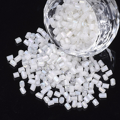8/0 Two Cut Glass Seed Beads SEED-S033-14A-01-1