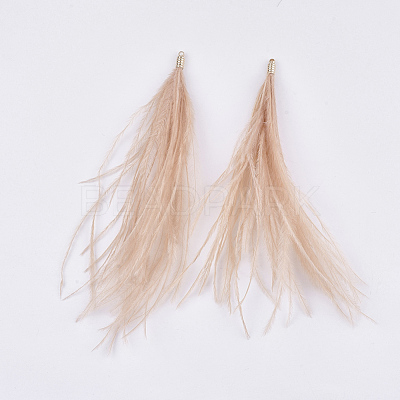 Ostrich Feather Tassel Big Pendant Decorations X-FIND-S302-08C-1