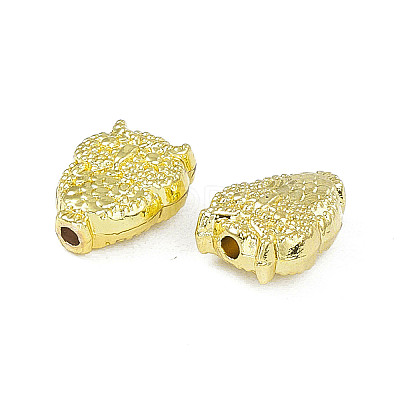 Rack Plating Alloy Beads PALLOY-I216-41LG-1