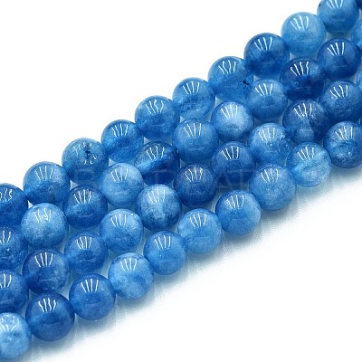 Natural Quartz Beads Strands G-N355-6mm-13-1