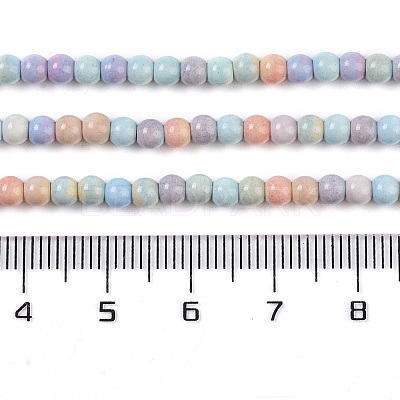 Natural Rainbow Alashan Agate Beads Strands G-G806-04-4mm-01-1