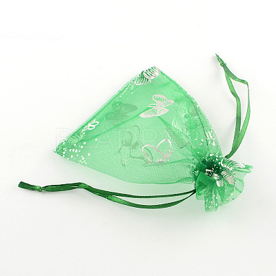 Printed Organza Bags X-OP-R024-9x12-M-1