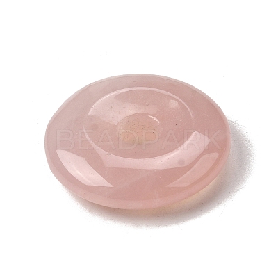 Natural Rose Quartz Pendants G-F820-13A-11-1