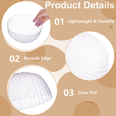 PVC Hat Shaper Insert for Baseball Cap FIND-WH0366-411-1