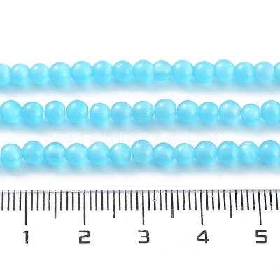 Cat Eye Beads Strands X-CE-F022-4mm-10-1