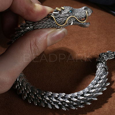 Dragon Brass Cuff Bangles for Men FS-WGEACA2-01-1