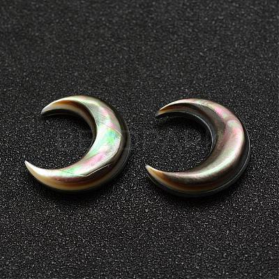 Natural Abalone Shell/Paua Shell Cabochons SSHEL-G015-64-1