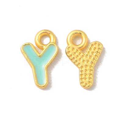 Alloy Enamel Pendants ENAM-P247-01MG-Y-1
