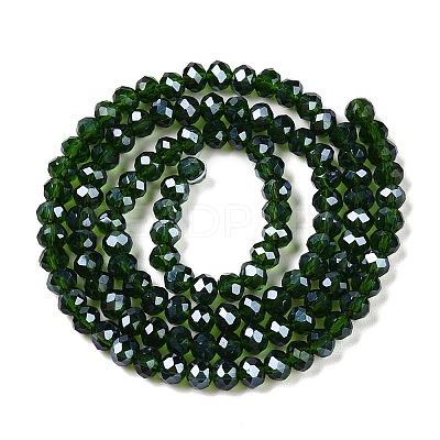 Electroplate Glass Beads Strands EGLA-A044-T4mm-A24-1