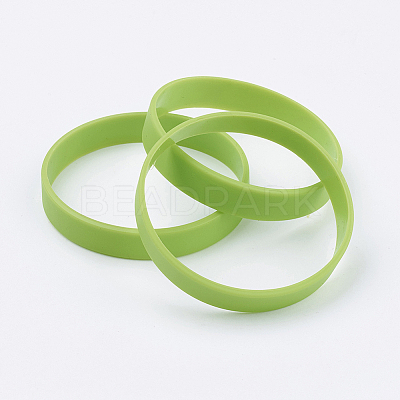 Silicone Wristbands Bracelets X-BJEW-J176-01-1
