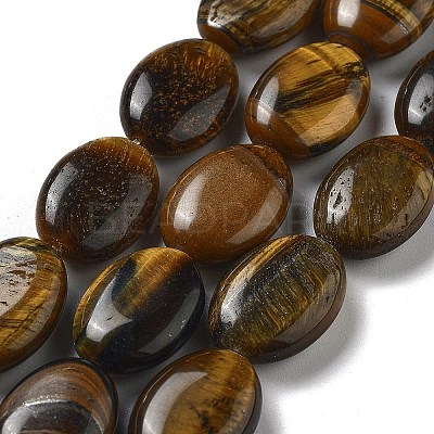 Natural Tiger Eye Beads Strands G-P528-M09-01-1