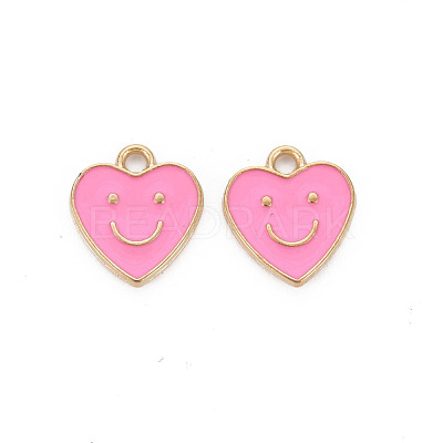 Alloy Enamel Charms X-ENAM-T016-12D-RS-1