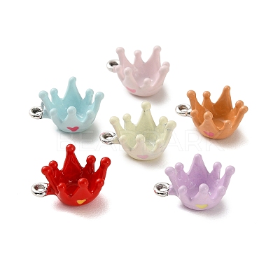 Alloy Enamel Pendants FIND-Z117-04P-1