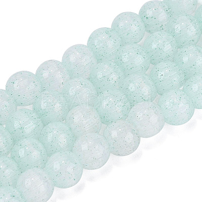 Glass Imitation Cat Eye Beads Strands GLAA-N074-03A-02-1
