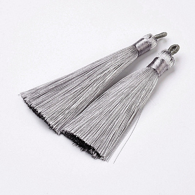 Nylon Tassels Big Pendant Decorations X-STAS-F142-04P-1