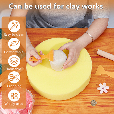 Round Pottery Foam Pad AJEW-WH0434-87A-1