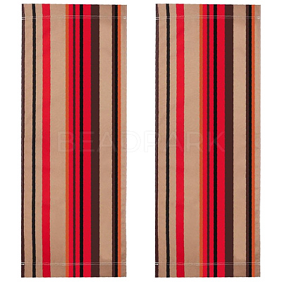 2Pcs Stripe Chair Cloth Canvas AJEW-GF0012-01A-1