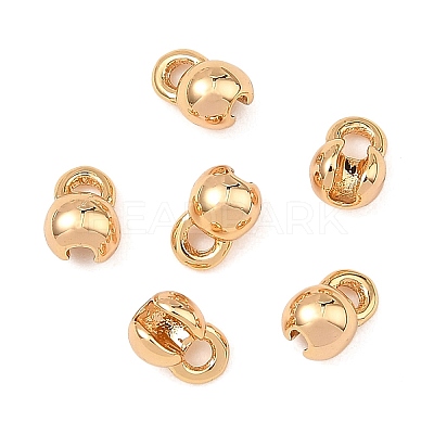 SHEGRACE Brass Bead Tips XGRQ6M684-914G-1