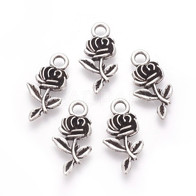 Tibetan Style Alloy Pendants X-PALLOY-WH0054-01AS-1