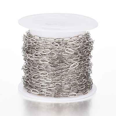 Brass Paperclip Chains X-CHC-S008-001C-P-1