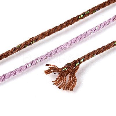 30M Segment Dyed Macrame Cotton Cord OCOR-T018-01J-1
