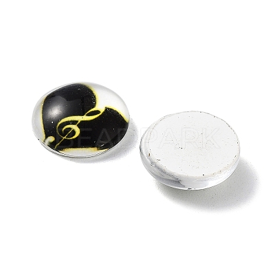 Glass Cabochons GLAA-XCP0001-35-1