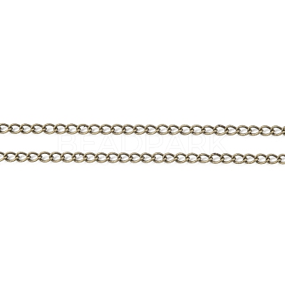 Brass Twisted Chains CHC-K006-03AB-1