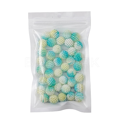 Imitation Pearl Acrylic Beads OACR-FS0001-42C-1