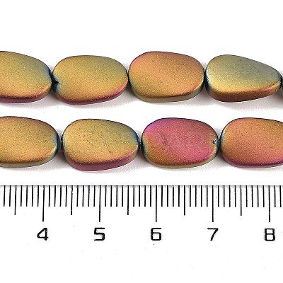 Electroplate Glass Beads Strands EGLA-C009-01B-FP01-1