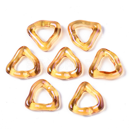 Transparent Resin Finger Rings RJEW-T013-005-E05-1