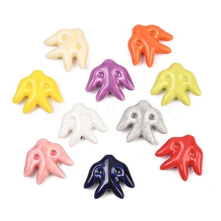 Handmade Porcelain Beads PORC-P037-03-1