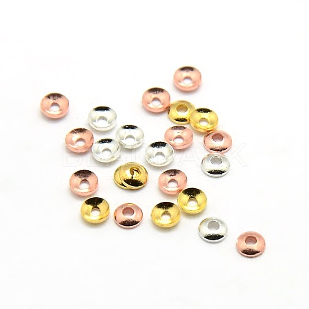 Brass Tiny Bead Cones KK-O043-04-1