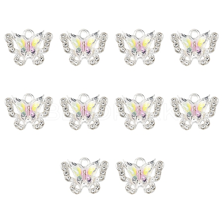10Pcs Alloy Pendants FIND-YW0009-29D-1