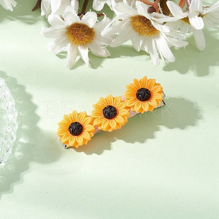 Iron Flat Alligator Hair Clips PHAR-JH00129-1