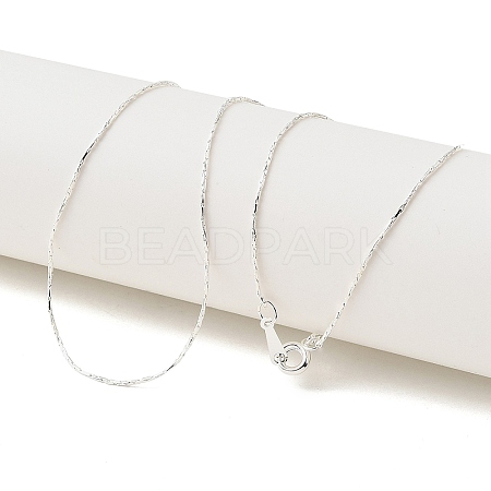 Brass Chain Necklaces NJEW-D077-S-1