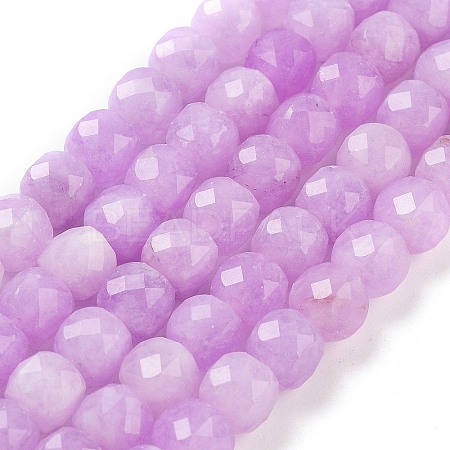 Natural White Jade Beads Strands G-H028-A09-03-1