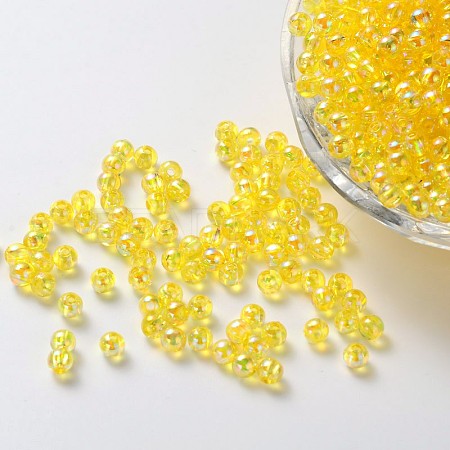 Eco-Friendly Transparent Acrylic Beads LS-X-PL733-6-1
