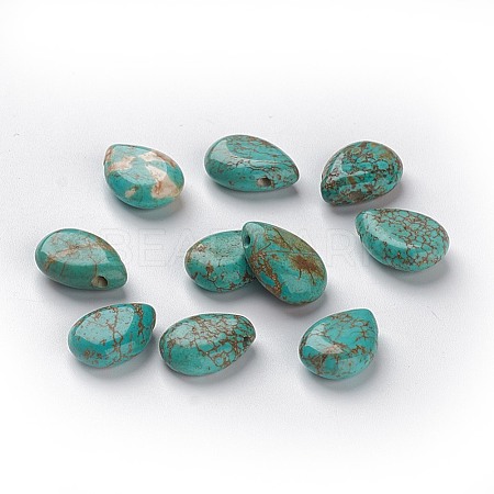Natural Turquoise Charms G-G813-08-1
