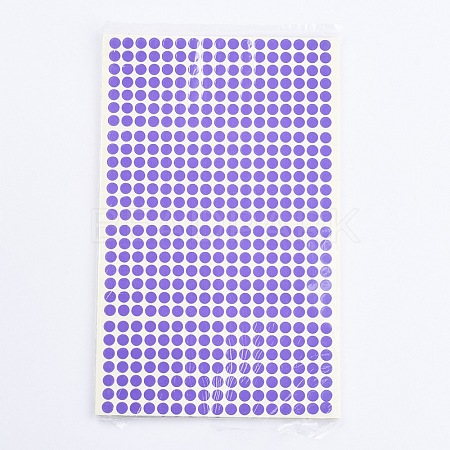 Removable Coding Label DIY-WH0017-03C-6mm-1