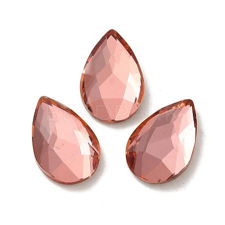 Glass Rhinestone Cabochons RGLA-P037-15A-D262-1