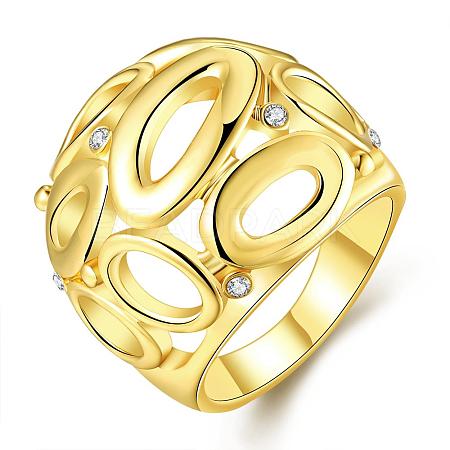 Real 18K Gold Plated Tin Alloy Czech Rhinestone Hollow Wide Band Rings RJEW-BB01048-8G-1-1