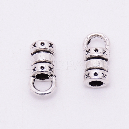 Alloy Cord End PALLOY-WH0079-80AS-RS-1