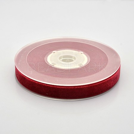 Polyester Velvet Ribbon for Gift Packing and Festival Decoration SRIB-M001-13mm-260-1