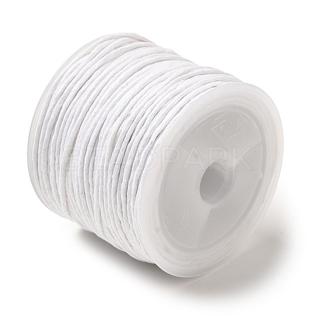 White Cotton Waxed Cord String Cord X-YC-D002-06-1