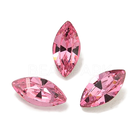 Glass Rhinestone Cabochons RGLA-L029-12A-209-1