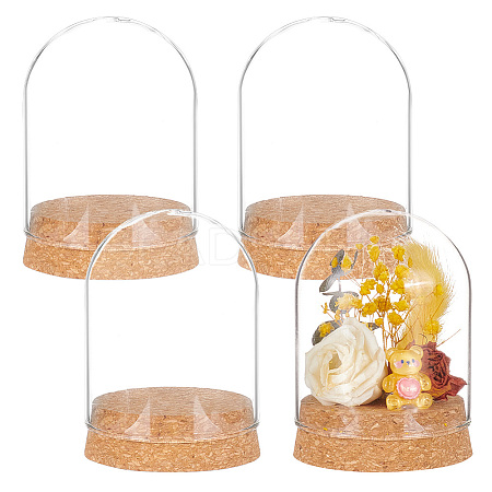 Glass Dome Cover AJEW-WH0165-40A-1