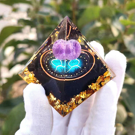 Orgonite Pyramid Resin Energy Generators - Beadpark.com