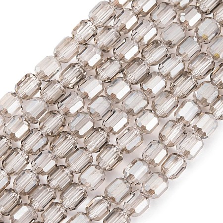Electroplate Glass Beads Strands EGLA-D031-01X-1