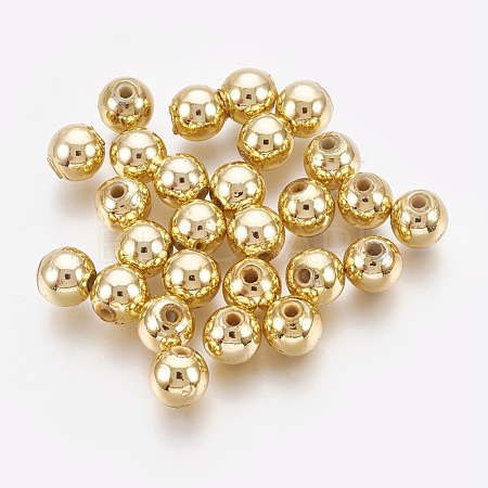 ABS Plastic Beads KY-G007-5mm-G-1