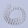 Synthetic Quartz Crystal Beads Strands X-G-K298-12-2